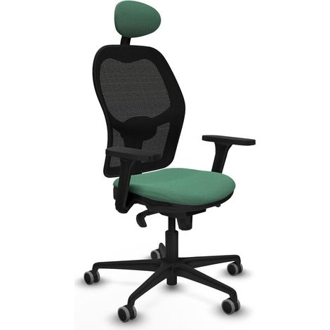 Piqueras-y-crespo Chaise Ergonomique Vert Émeraude Bureau (1/3)