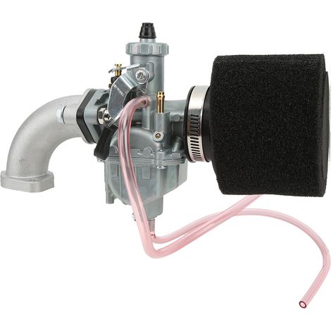 Kit tubo di aspirazione aria VM22 da 26 mm + filtro aria – per motori da 110-140 cc – Pit Bike
