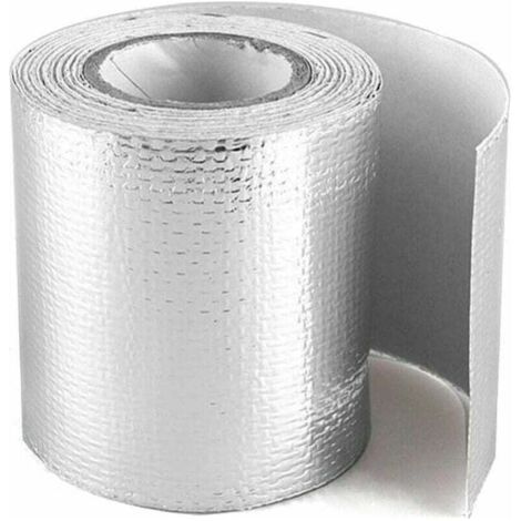 Tape Thermique 5 M Bande D'échappement Thermique D'entrée L'air Isolant Chaleur Bouclier Protection Chaleur Réfléchissante Moteur Auto-adhésif