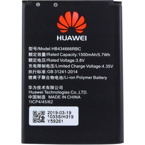 Batterie Li-ion Cell Phone POUR Huawei HB434666RBC 1500mAh PocketCube H3G Modem Router Tre