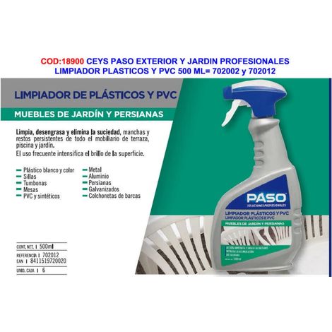 CEYS EXTREME DETERGENTE PER GRADINI E GIARDINO PER PLASTICA E PVC 500ML