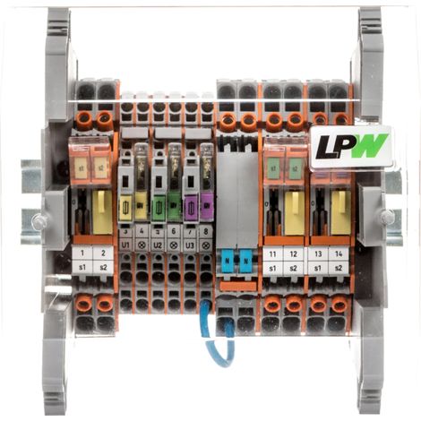 Striscia di misura LPW a 14 tracce, 60 V CA in parallelo, codice 847-297/060-2000