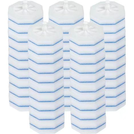 60 brosses WC jetables, compatibles avec les recharges de bâtonnets nettoyants Clorox (1/5)