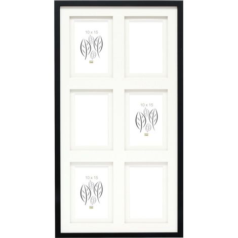 Deknudt s65kk2 schwarz 6x10x15 holz galerie doppeltes passepar.
