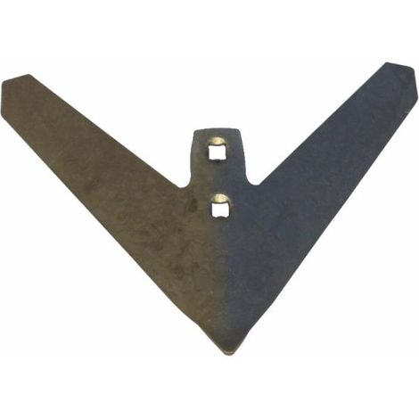 Vomere 270x180 per coltivatori in acciaio al boro temperato (1/2)