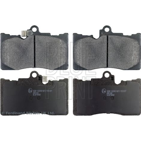 Kit de plaquettes de frein, frein à disque Blue Print ADT342161 LEXUS