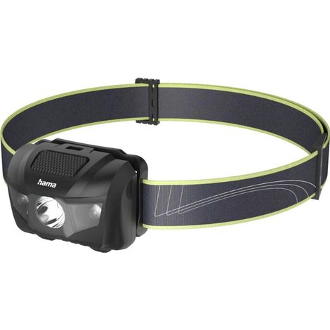 Hama LED-Stirnlampe "HL200", Batterien, Kopflampe zum Joggen, Sport, 4 Modi Stirnlampe 73 g (1/4)