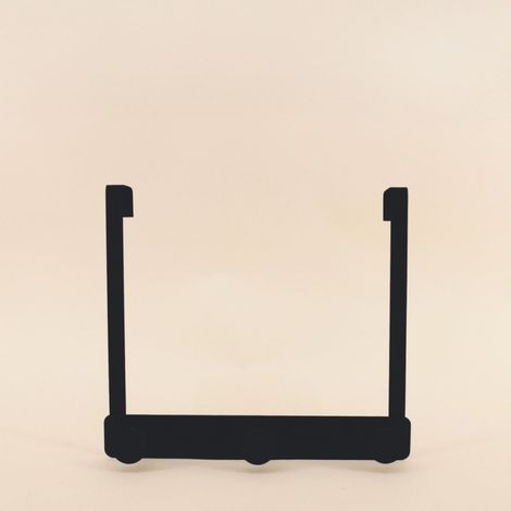 Patère de porte en métal 3 têtes
