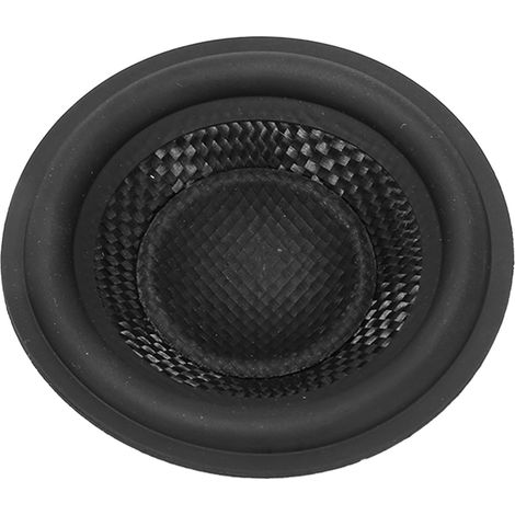 Membrane en caoutchouc pour haut-parleur 3 pouces, cône subwoofer en papier renforcé, diamètre intérieur 0,8 pouce (1/5)