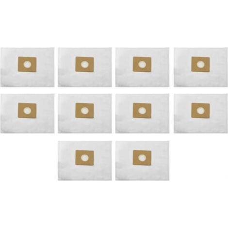 Sacs De Collecte De Poussière/sacs Filtrants Non Tissés For Accessoires, Compatibles Avec Les Aspirateurs Nilfisk, One/Go/GM/Coupe/Neo(10Pcs) (1/4)