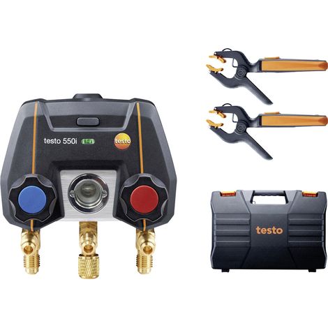 Testo 550i Smart Set elektronischer Manifold Bluetooth IP54