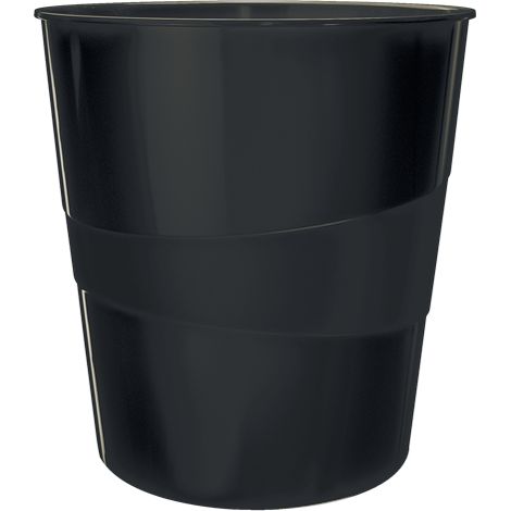 PAPELERA LEITZ WOW NEGRO 15L 52781095