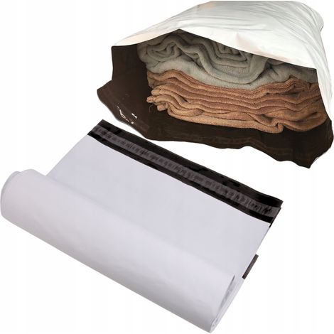 Kurierverpackungen aus Folie, Folienumschlag 750 x 111 mm, 50 Stück