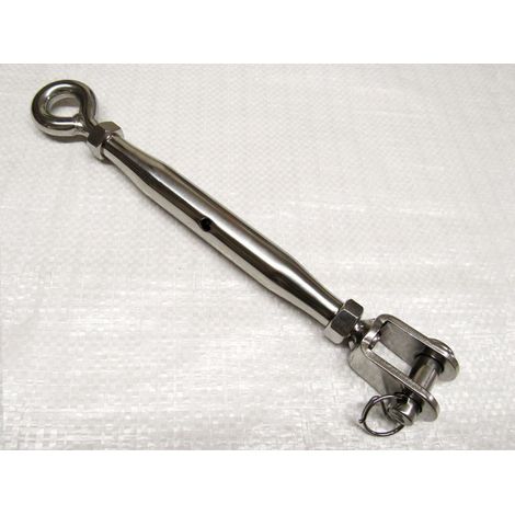 Stainless Steel Long Dee Shackle Captive Screw 12MM (Marine Fishing Boat Trawler D Connector) (1/2)