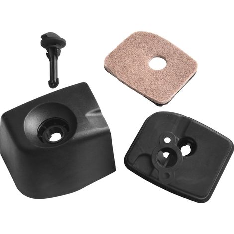 Kit de filtre à air pour souffleurs BG56 BG66 BG86 SH56 SH86 – Pièce de rechange 4241-140-1000 Tune Up Kit d'entretien d'outils de jardin avec couvercle en plastique noir