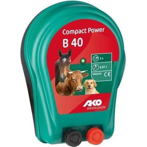 Electrificador - KERBL - Power Compacto B40 - Con pilas - Homologado
