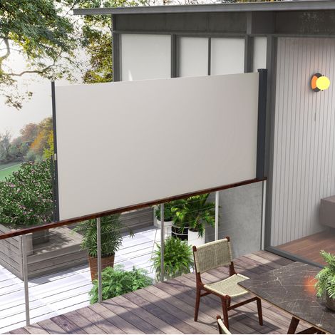 muebles jardín toldo lateral retráctil 300 x 140 cm OKMYHOME (1/5)
