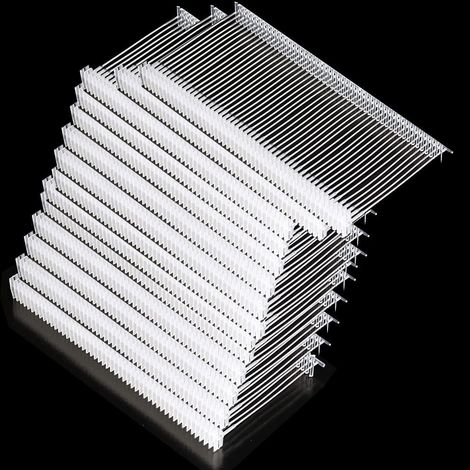 Accessoires D'étiquetage Standard,5000 PCS Barbes de Pistolet D'étiquette Attaches pour Étiqueteuse pour Vêtements étiquette de Prix Tagger blanc 5 cm (1/5)