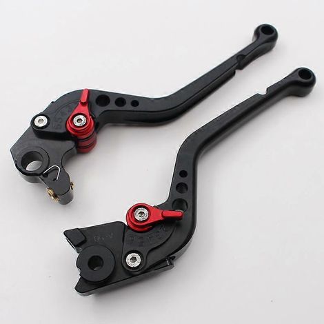 Poignée de klaxon de frein modifiée, accessoires de biellette d'embrayage (longue poignée noire) pour motos KTM 1090 Adventure/R (1/4)