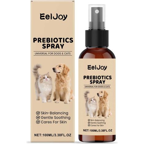 Spray pour la peau des animaux - Apaise et nettoie la peau irritée des chats et des chiens - 100 ml (1/5)