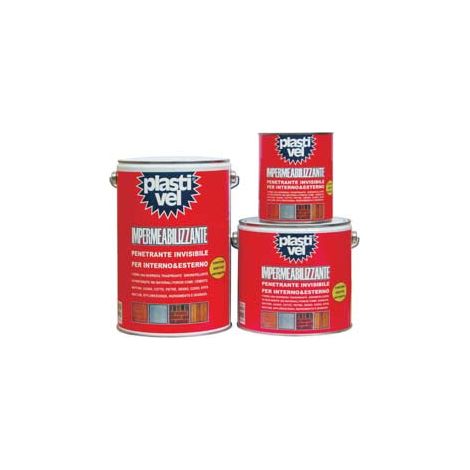 Plastivel impermeabilizzante PER PAVIMENTI DA LT 1 OPPURE LT 2.5 - Capacità: lt 1