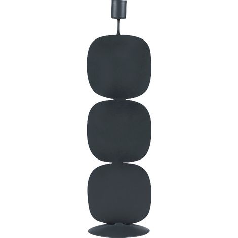 Table Passion - Chandelle en métal raw gris 36 cm