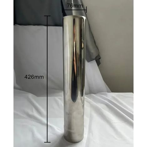 Pièces détachées pour cheminée de poêle de camping portable, accessoire pour poêle à bois portable, tube de cheminée, réchauds de cuisine portables (1/5)