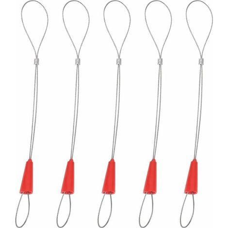 5pcs Fish Tape Fastener, Universal Wire Pulling Cable Puller Tool for Cable Insertion and Extraction Tools (1/5)