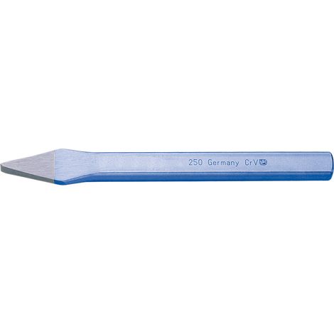Bédane pour l'usinage des métaux, DIN 6451, Long. : 300 mm, Larg. : de la lame 9 mm, Epaisseur de tige 23 x 13 mm