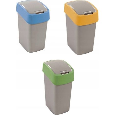 Contenitore per rifiuti Curver 3x25L per raccolta differenziata (1/5)