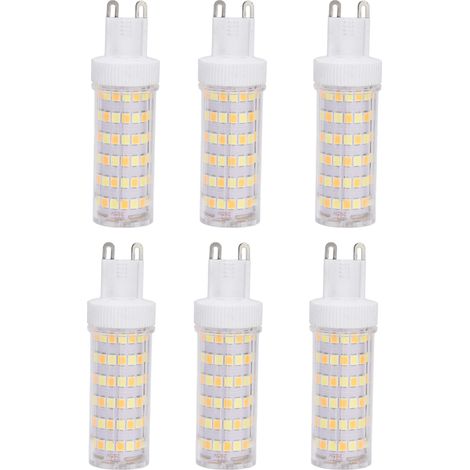 6 x 12W 85 265V G9 LED-Lampen, 3 Lichtfarben (1/5)