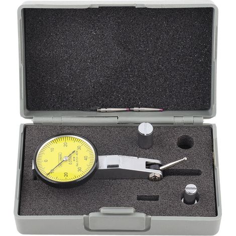 Dial test indicator for precision metric dovetail rails 0-40-0 0.01 mm with 2 ruby probes (1/5)