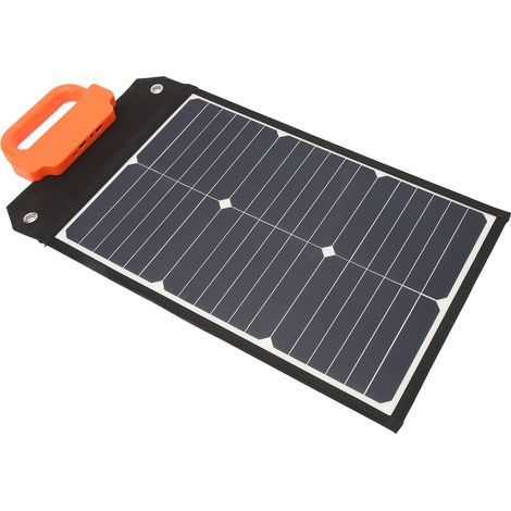 Panneau solaire portable 100W 18V à haut rendement, charge rapide pour bateau caravane camping-car camping (1/5)