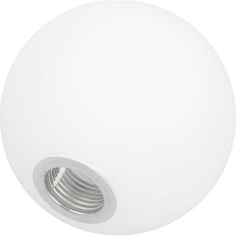 Abat jour suspendu en verre blanc GARVALON pour lampe (1/5)
