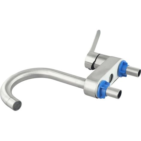 Robinet pour vasque, inox 304, monocommande, pour sanitaires (1/5)
