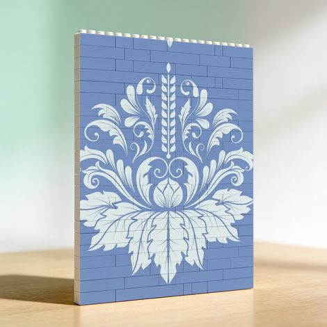Cadre artistique en briques à faire soi‑même pour adultes, cadeau de la Saint‑Valentin et anniversaire (1/5)