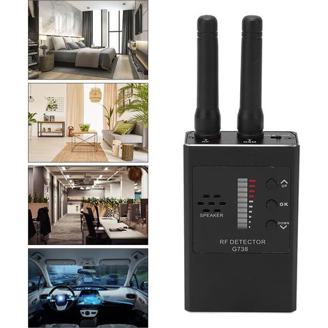 Détecteur de caméras cachées G738+, détecteur d'appareils cachés, détecteur de logiciels espions, détecteur d'erreurs, détecteur GPS, scanner de signaux RF pour traceurs GPS, détecteur d'appareils, no (1/5)