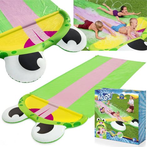 Scivolo acquatico triplo Bestway FROG H2O GO Lunghezza - 4,88 m 52389 (1/5)