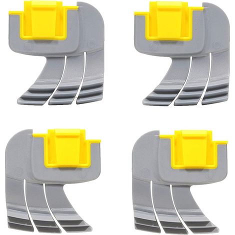 Zodiac R0714400 Lot de 4 pinceaux à récurer cycloniques，MX8 Elite, MX6 Elite et Maxx Pool Cleaner R0714400 Brosse à récurer Cyclonique de rechange pour Zodiac Polaris MX8 Elite, MX6 Elite et Maxx R071