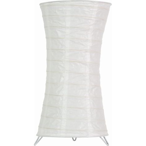 Candellux lampada da tavolo TAI bianca E27 H40 20cm (1/2)