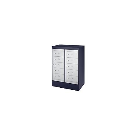 Certeo  Armadio per laptop  10 scomparti  alt x largh 1115 x