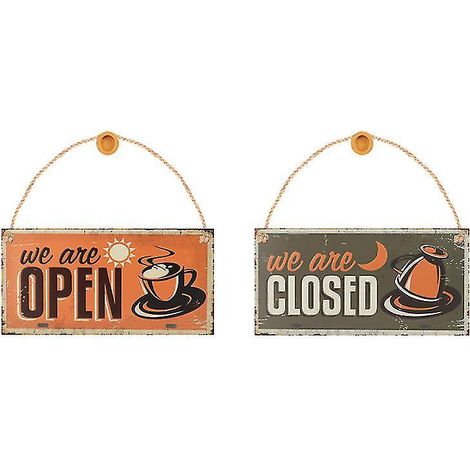2 panneaux suspendus pour café (1/3)