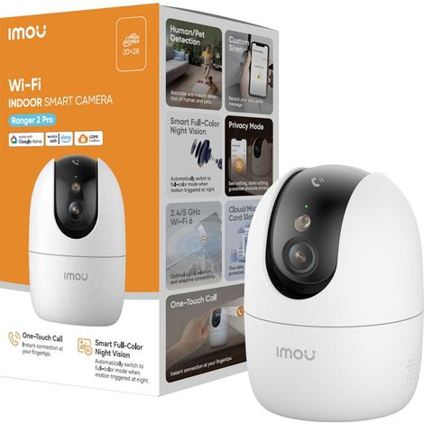 CÁMARA WRL 5MP RANGER 2 PRO 4K/IPC-S2EP-8X0S IMOU