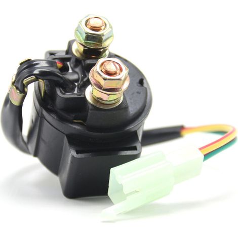 Compatible avec le relais de démarreur CG125 GY6, les accessoires pour quads, motos, scooters et véhicules tout-terrain. (1/5)