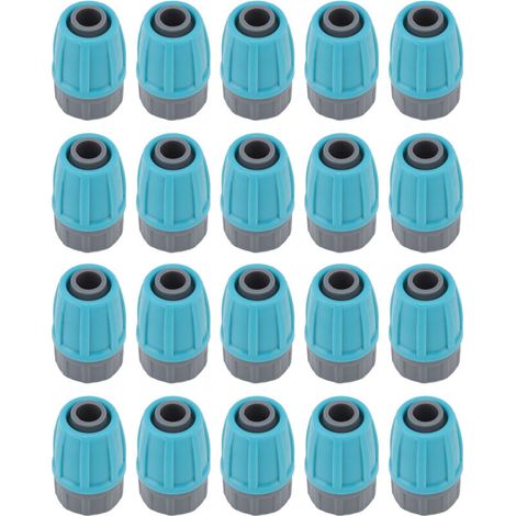 15pcs Connecteurs écrous verrouillés à tube d'irrigation 16 mm (1/5)