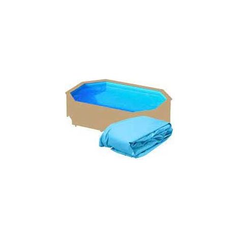 Liner per piscina in legno JARDIN 727 RIVA 727 azzurro