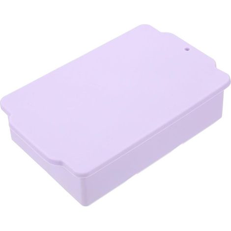 à Glaçons en Silicone Couvercle 6 Trous Non Adhérent, Bac Pratique (1/5)