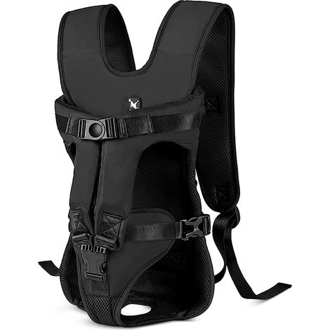 1 Sac à dos pour chien, léger, mesh respirant, sangles réglables, randonnée camping voyage (1/5)