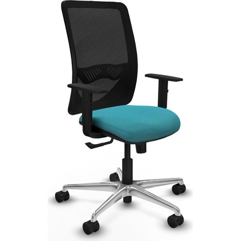 Silla de oficina piqueras y crespo Zulema negro soporte lumbar ajustable (1/2)