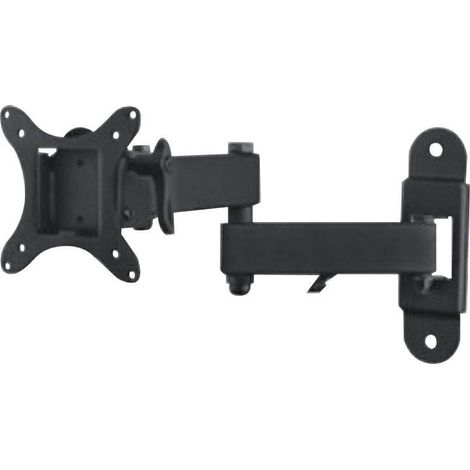 Soporte móvil de doble brazo para pantallas planas 13" hasta 27" Color Negro 60.957 Electro DH  8430552138241 (1/2)